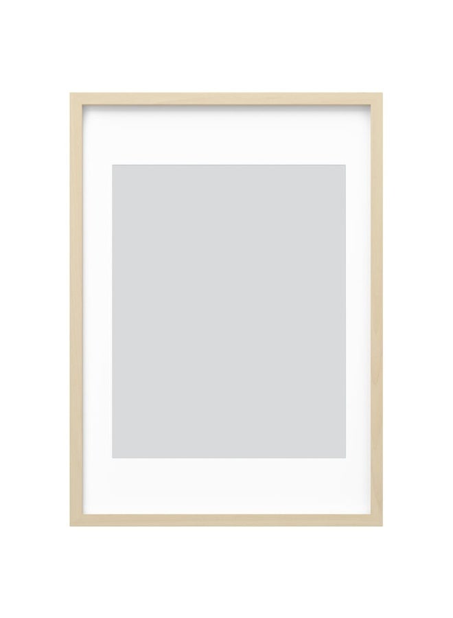 إطار RÖDALM بتأثير خشب البتولا، مقاس 50×70 سم. - Image 1