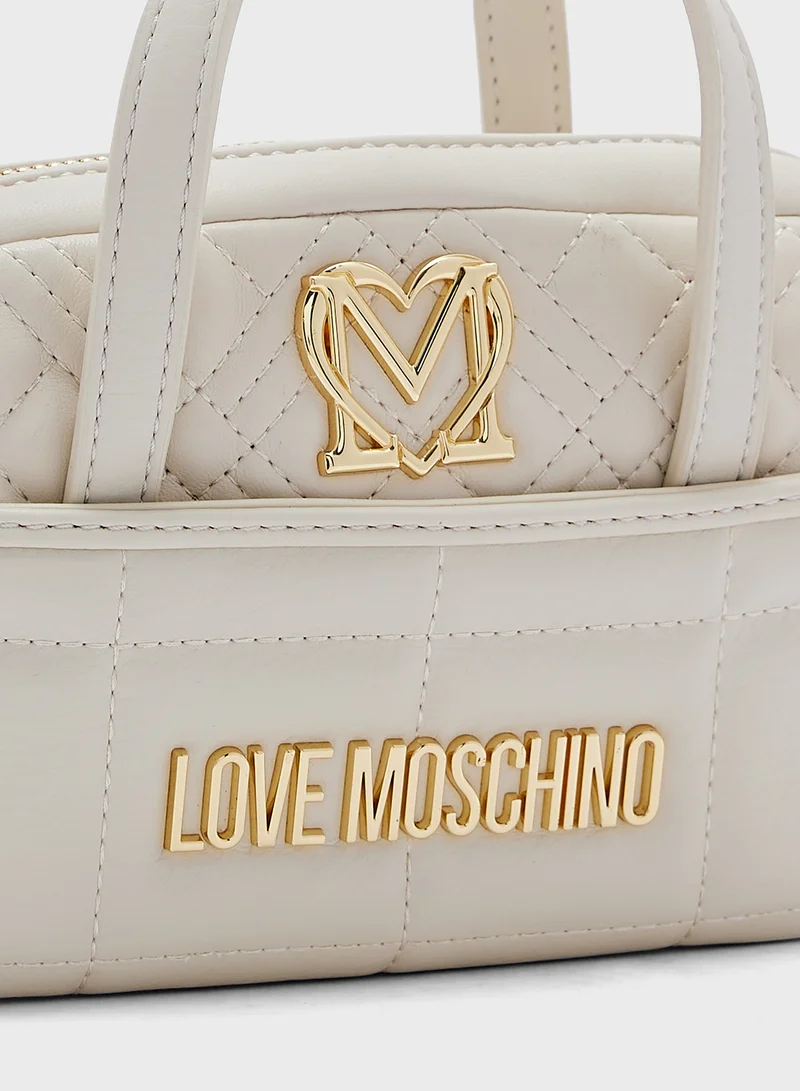 Love Moschino IVORY PU-IVORY PU IVORY PU-IVORY PU