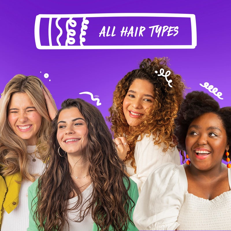 Aussie Hair Insurance Leave-In Conditioner Spray, Frizz Control, Softening with Jojoba & Sea Kelp, Moisturizing Treatment for All Hair Types, Juicy Citrus, 8 Fl Oz Each, Triple Pack - Image 3