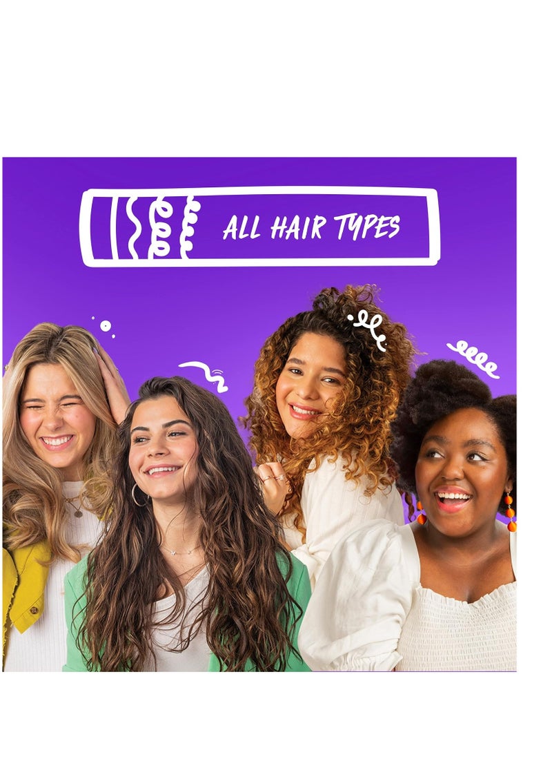 Aussie Aussie Hair Insurance Leave-In Conditioner Spray, Frizz Control, Softening with Jojoba & Sea Kelp, Moisturizing Treatment for All Hair Types, Juicy Citrus, 8 Fl Oz Each, Triple Pack  - Image 5