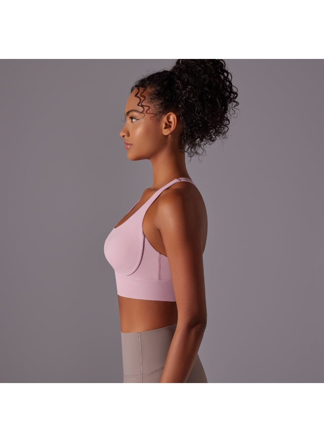 Top Women Bra Cropped Bralette Gym Yoga Sports Bra Cross  Back Female Bra Breathable Top Women's Underwear - Image 4