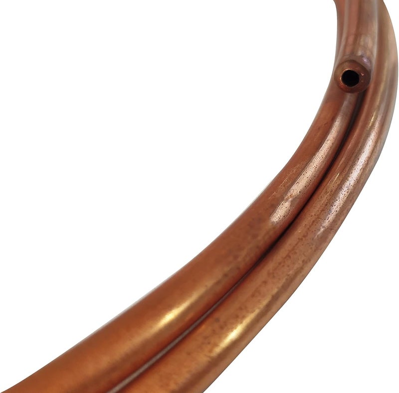OD 13/64 in x ID 7/64 in Soft Coil Copper Tubing, Refrigeration Tube Microbore Copper Pipe - Length 3.28 Ft - Image 5