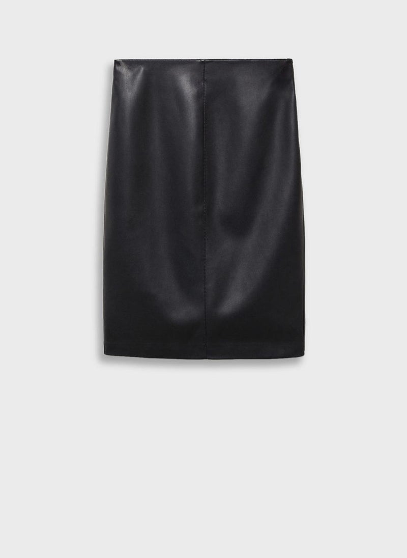MANGO - High Waist Skirt - Image 1