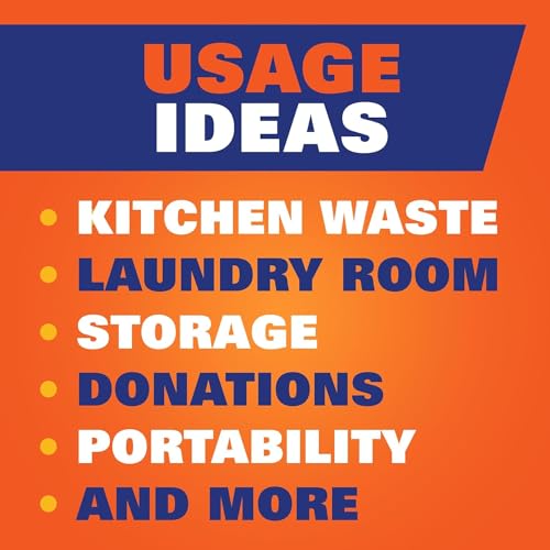 Hefty أكياس قمامة مطبخ عالية القوة من هيfty، برائحة الحمضيات، سعة 13 جالون، 20 قطعة - Image 2