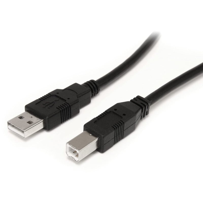 Startech.com StarTechcom 9 m 30 ft Active USB A to B Cable MM Black USB 20 A to B Cord Printer Cable Extension USB Cable USB2HAB30AC - Image 2