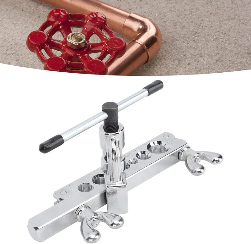 Copper Pipe Flaring Tool 7 Dies Hole Tube Expander Tubing Flare Tool Kit Set for Maintenance - Image 5