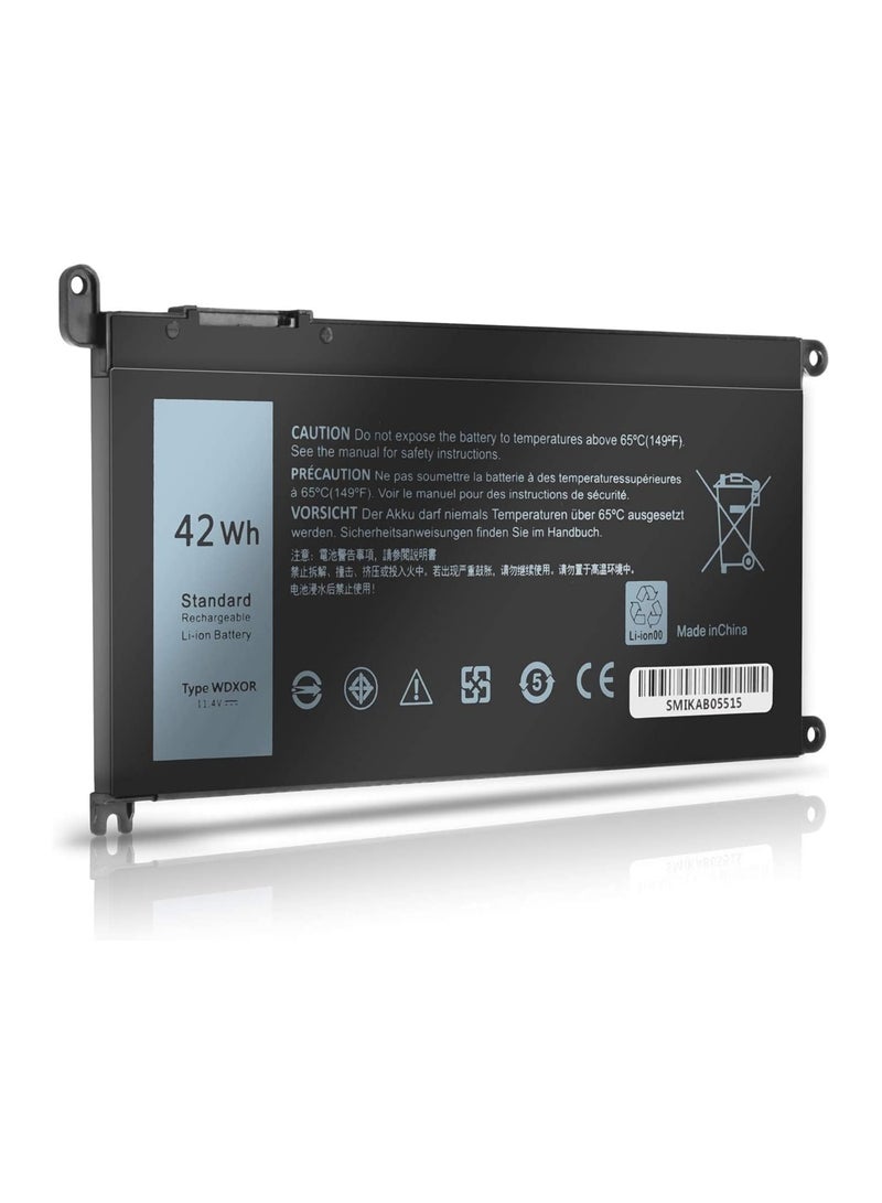 Max Power WDX0R Battery for Dell Inspiron 13 5368 5378 5379 7368 7378 14-7460 15 5565 5567 5568 5578 7560 7570 7579 7569 P58F 17 5765 5767 FC92N 3CRH3 T2JX4 CYMGM - Image 1