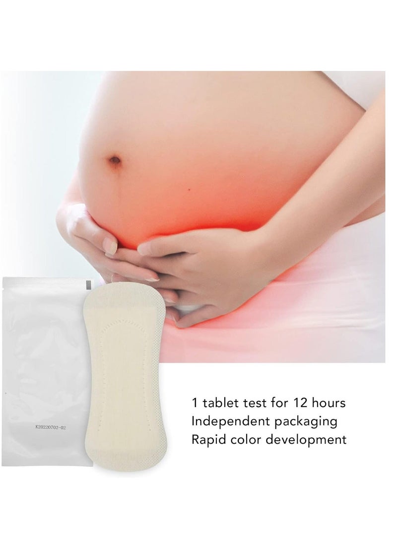 Generic - "Amniotic Fluid Leakage Detection, Amniotic Fluid Test Strips, Rapid Color Development For Amniotic Fluid, Early Warning Signs For Amniotic Fluid Problems, PH Test Strip Detects Pads for Puerpera 5pcs - Image 1