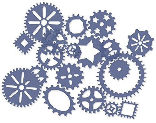Roylco R-58624 Gears Stencils, Assorted Sizes, Grade: Kindergarten to 3 (Pack of 15) - Image 5