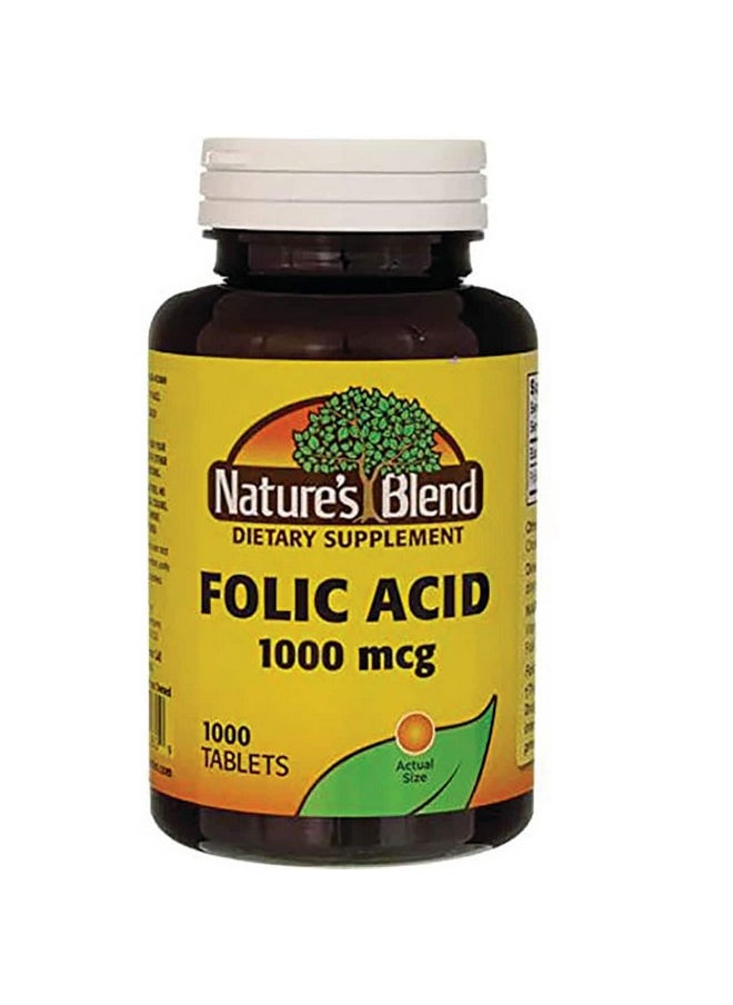 Nature's Blend Folic Acid 1000 mcg 1,000 mcg 1000 Tabs - pzsku/Z3E9A1A9C9548757065DEZ/45/_/1739864899/facfebd8-f5e1-43aa-b387-f29acb8ae52c