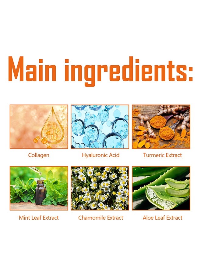 القمر الغربي ممحاة البقع الداكنة تونر الكركم - مصحح الحبر 100 مل تونر الوجه للبشرة المعرضة لحب الشباب مزيل البقع الداكنة لتونر الوجه المرطب للوجه للنساء - Image 5