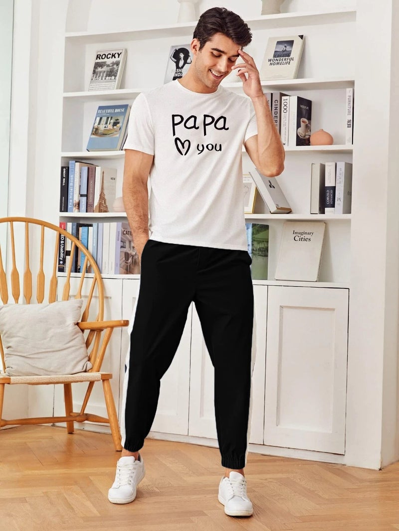 Lymio Track Pant for Men || Regular Fit || Track Pants || Full Elastic Jogger Track Pant (TP-03-Black-L) - Image 3