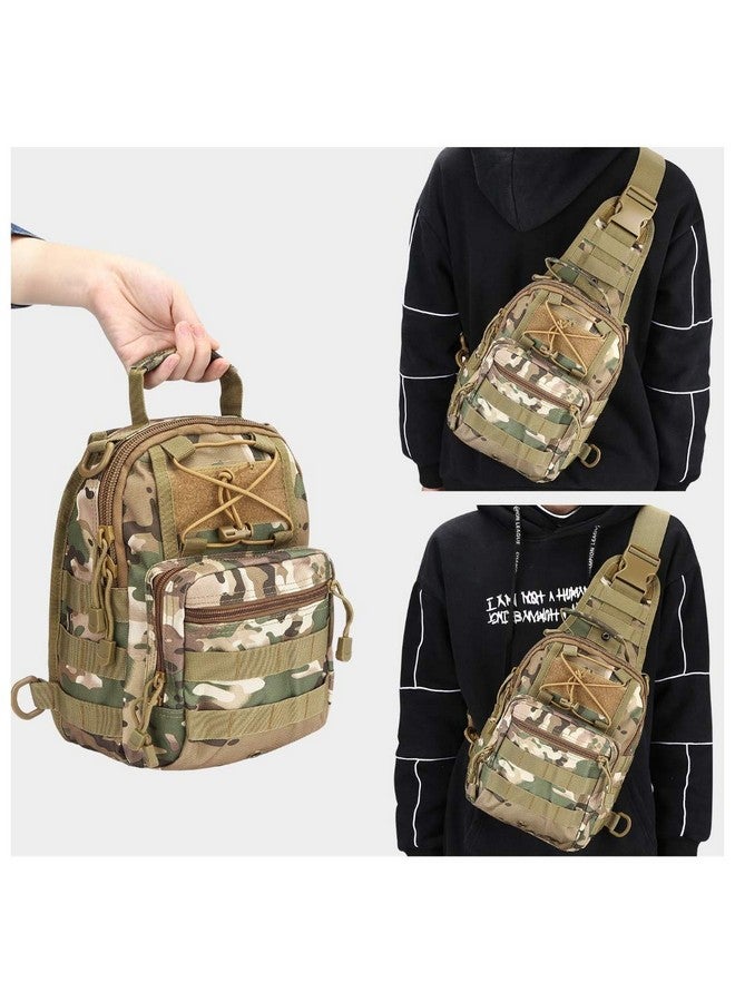 divinezon divinezon® Travel Crossbody Backpack Shoulder Chest Bag Lightweight for Men Women Boys Girls (7.87 X 5.51 X 9.87 inches, Cp Camouflage) - Image 5