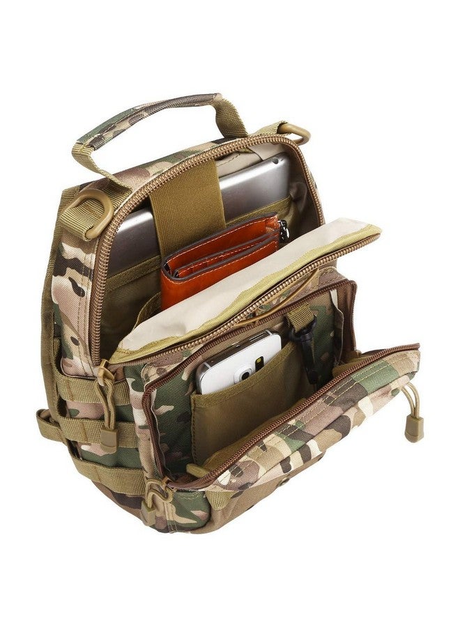 divinezon divinezon® Travel Crossbody Backpack Shoulder Chest Bag Lightweight for Men Women Boys Girls (7.87 X 5.51 X 9.87 inches, Cp Camouflage) - Image 3