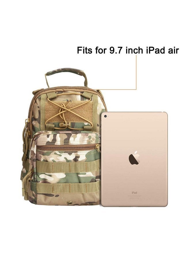 divinezon divinezon® Travel Crossbody Backpack Shoulder Chest Bag Lightweight for Men Women Boys Girls (7.87 X 5.51 X 9.87 inches, Cp Camouflage) - Image 4