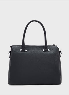 Ginger Multi Zip Detail Satchel Bag  - Image 2
