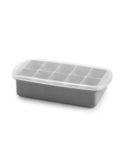 melii Silicone Baby Food Freezer Tray With Lid - Grey  - Image 3