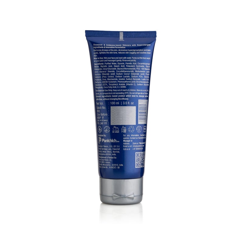 BRAVADO Reboot Face Wash | Reduces Dark Spots | for Normal, Dry & Sensitive Skin | Fight Acne & Pimples, Clears Dirt, Oil Control | Face Cleanser, Hydrating Facial Wash, Skin Cleanser | 100ml - Image 2