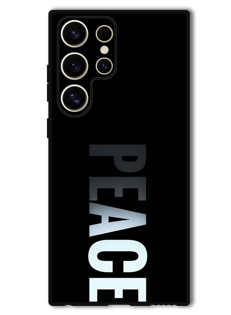 Theodor Protective Case Anti Scratch Shock Proof Bumper Cover For Samsung Galaxy S24 Ultra Peace - Image 1