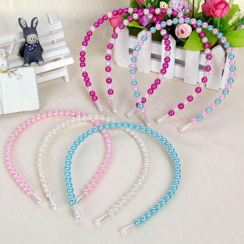 NEOBABY Metal Headbands for DIY Crafts Plain Copper Wire Hairbands 50 Pieces - Image 3