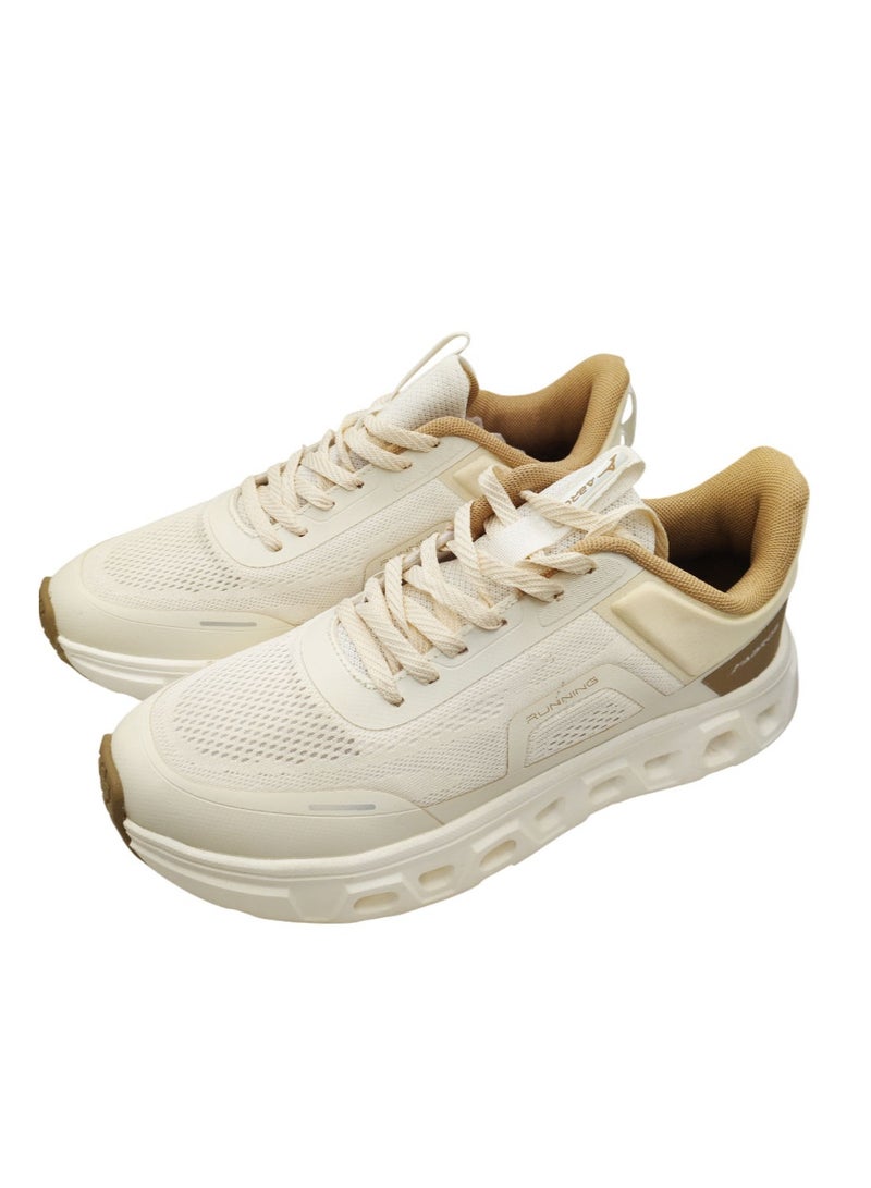 Abros Thrust J Men’s Sneakers – Light Beige & Light Brown | Lightweight Casual Sports Shoes - Image 3