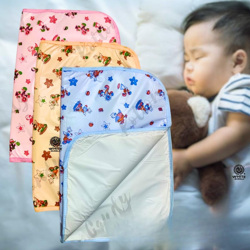 White Bubble White Bubble Lightweight Baby Mattress Protector Waterproof and Quick Dry 