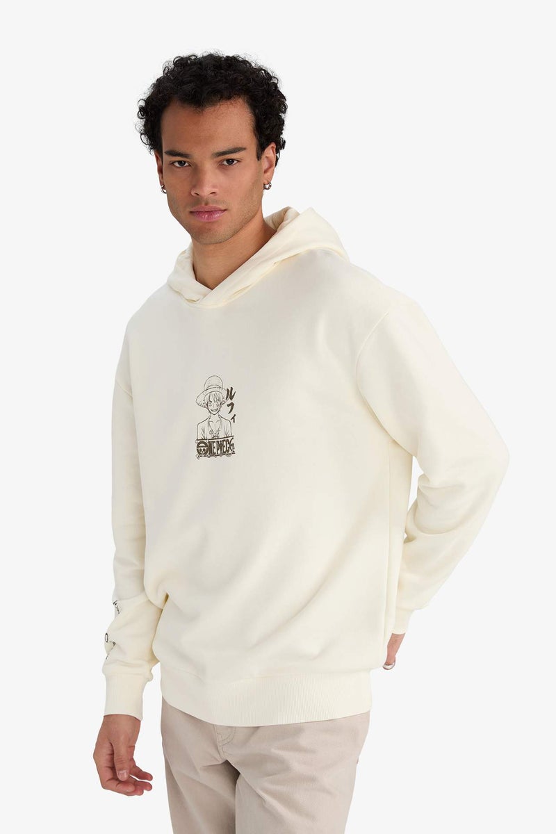 DeFacto Boxy Fit One Piece Printed Long Sleeve Sweatshirt - Image 4