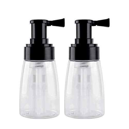 CHIOSHIO 2 PiecesBarber Powder Spray Bottle Empty Powder Travel Cosmetics Blower Refillable Hair Fiber Applicator for Hair Salon Home Beauty 140ml140ml - Image 1