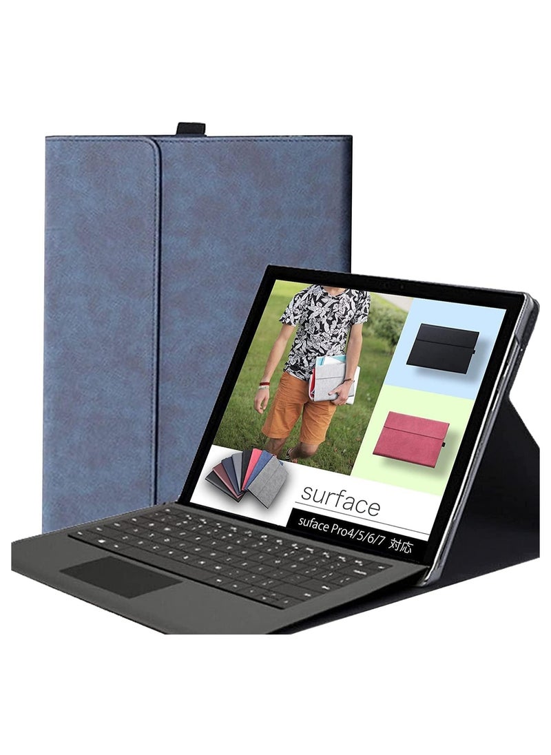 Generic Case compatible with Surface Pro 11 (2024) 13-inch tablet, shock-resistant folding durable case, business case with pen holder for Surface Pro 11  - Image 1