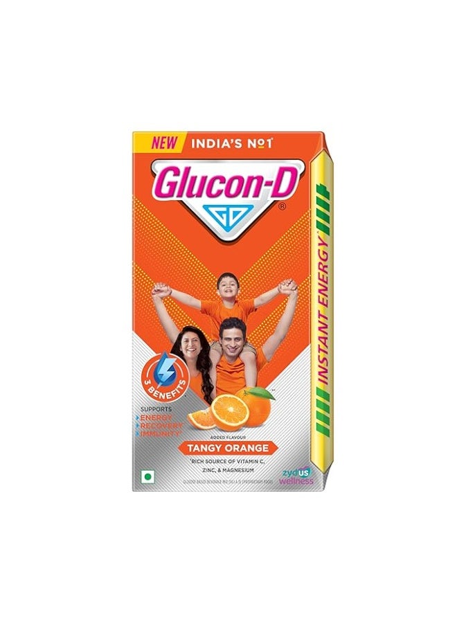 Glucon-D مسحوق مشروب الطاقة الفوري «جلوكون-دي» عبوة إعادة التعبئة 1 كجم | الطاقة، التعافي، المناعة | نكهة البرتقال الحامضة و250 غرام من «جلوكون-دي إكسترا» - Image 1