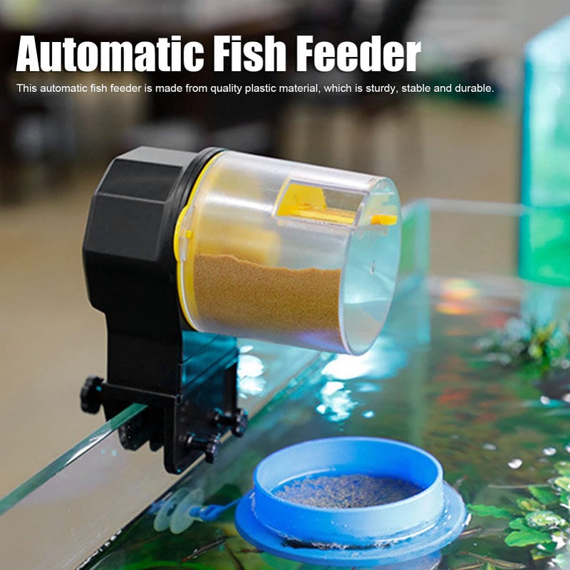 Automatic Fish Feeder Flexible Material Versatile Food Options Color 12 - Image 5