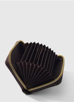 SOSEKO Credit Card And Money Wallet Holder Brown  - Image 3