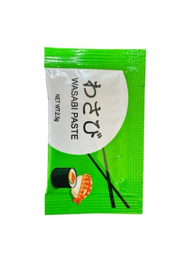 Wasabi Paste Sachets 2.5g Pack of 10 for Sushi, Sashimi, Seafood, Noodles and Meals - Image 1