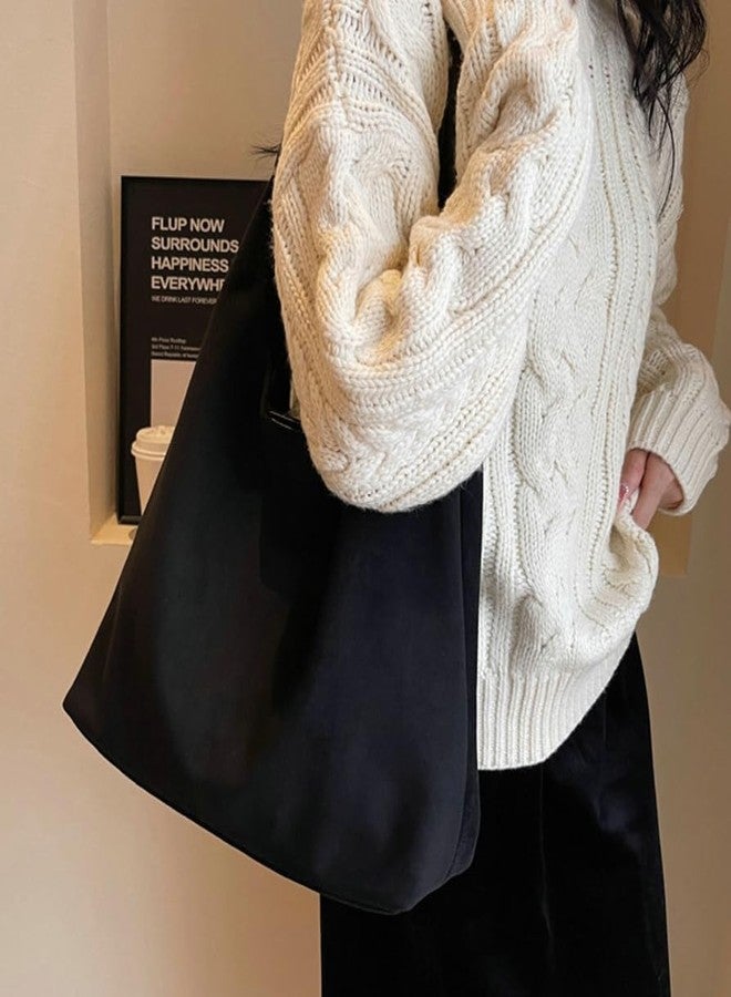 Pocadri Womens Fashion Shoulder Bags Large Tote Bag Retro Purse Handbag Casual Work Ladies Top Handle Satchel - Image 2