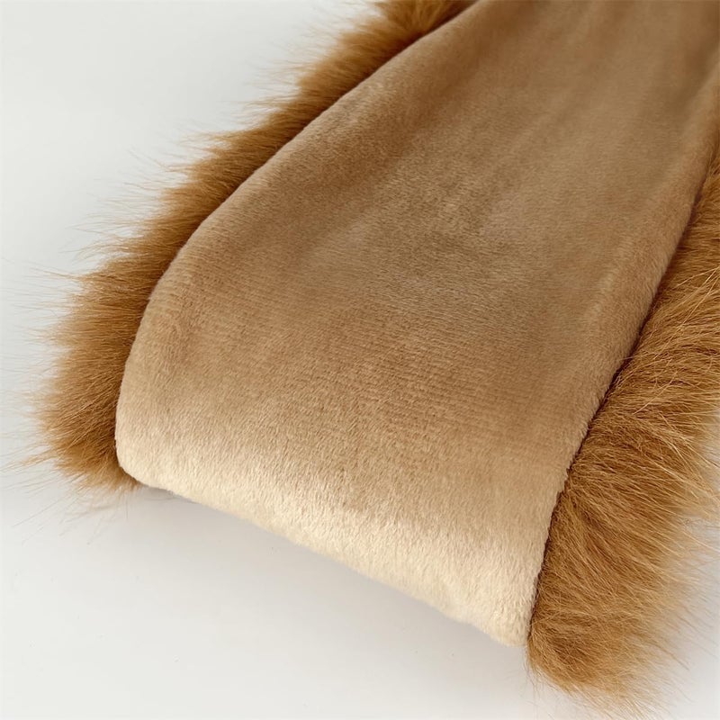 Dikoaina Womens Faux Fur Headband Winter Earwarmer Earmuff Ski - Image 3