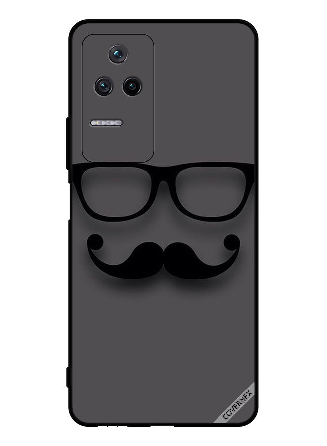 Covernex Protective Case Cover For Xiaomi Poco F4 5G Glass & Mustache - Image 1