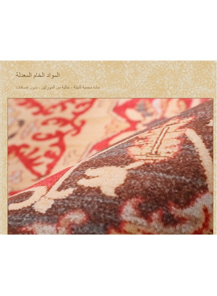 Anna Durable Non-Slip Crystal Velour Area Rug for Home Decor - Image 5