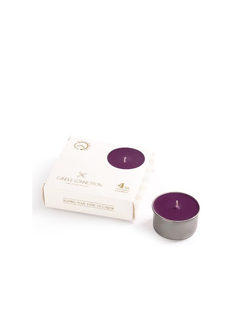 4 Pack Cinnamon Tealights- Red