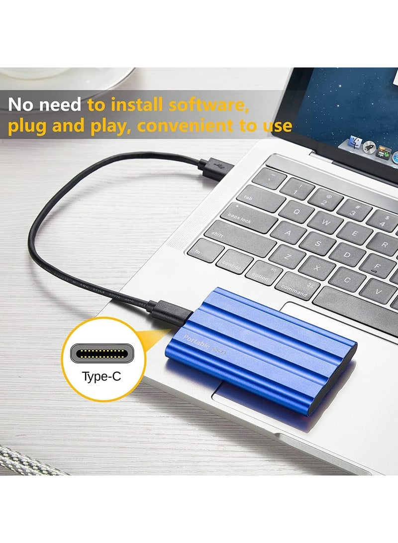 AROAQ 6TB Portabl External Hard Drive Mobile SSD Solid State Drive Portable SSD Hard Drive Slim Storage Drive with USB 3.1 C Port for PC Laptop and Mac  - Image 5