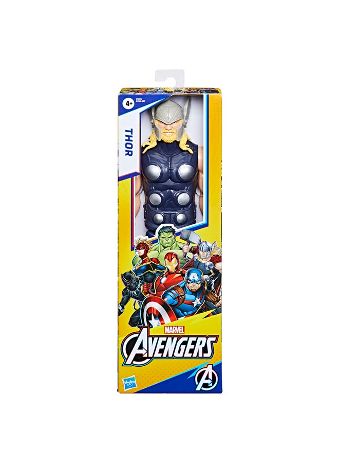 MARVEL - Marvel Avengers Titan Hero Series Blast Gear Thor Action Figure, 12-Inch Toy, Inspired By The Marvel Universe, For Kids Ages 4 And Up - Image 1