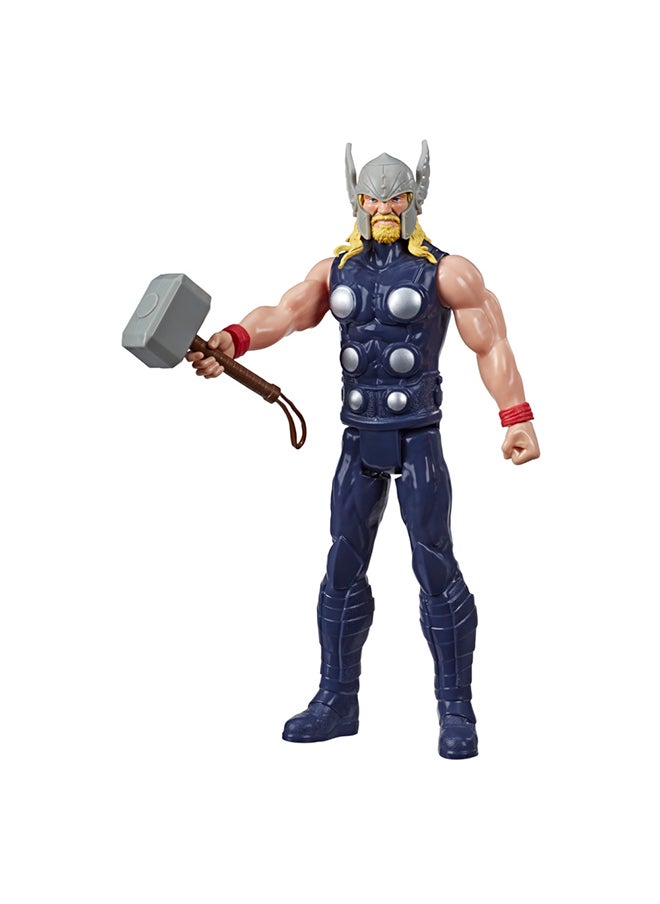 MARVEL - Marvel Avengers Titan Hero Series Blast Gear Thor Action Figure, 12-Inch Toy, Inspired By The Marvel Universe, For Kids Ages 4 And Up - Image 1