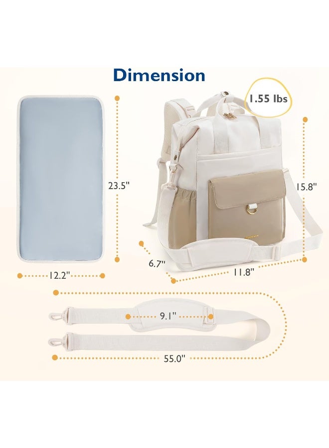 موممور mommore Diaper Bag Backpack - Image 5