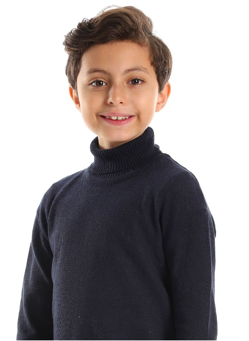 Boys Wool Pullover With  High Neck - pzsku/Z3E9C5A8F9067B18A7944Z/45/_/1672044990/517a632b-dff3-407f-8e97-b520fc03971f