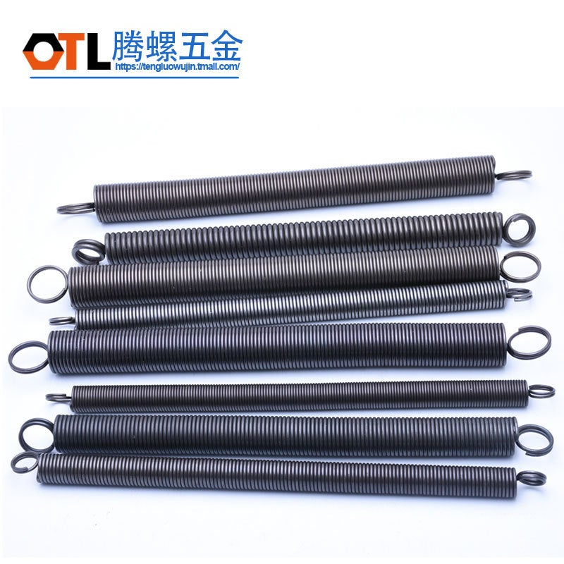 Double-Ring L-Shaped Tension Spring High Carbon Steel Wire Tension Spring 0.3 0.4 0.5 0.6 0.7 0.8 0.9~6 - Image 3