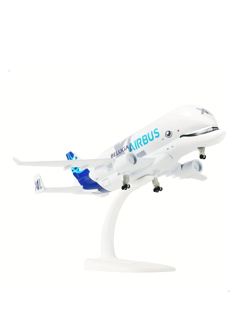Beluga 1:300 Scale Airbus A330-743L Beluga XL Die-Cast Metal Model with Display Stand - Image 1
