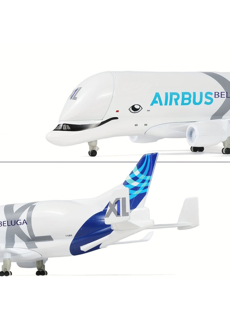 Beluga 1:300 Scale Airbus A330-743L Beluga XL Die-Cast Metal Model with Display Stand - Image 2