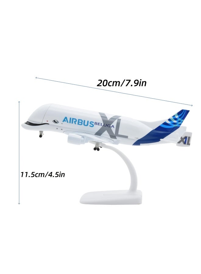 Beluga 1:300 Scale Airbus A330-743L Beluga XL Die-Cast Metal Model with Display Stand - Image 5