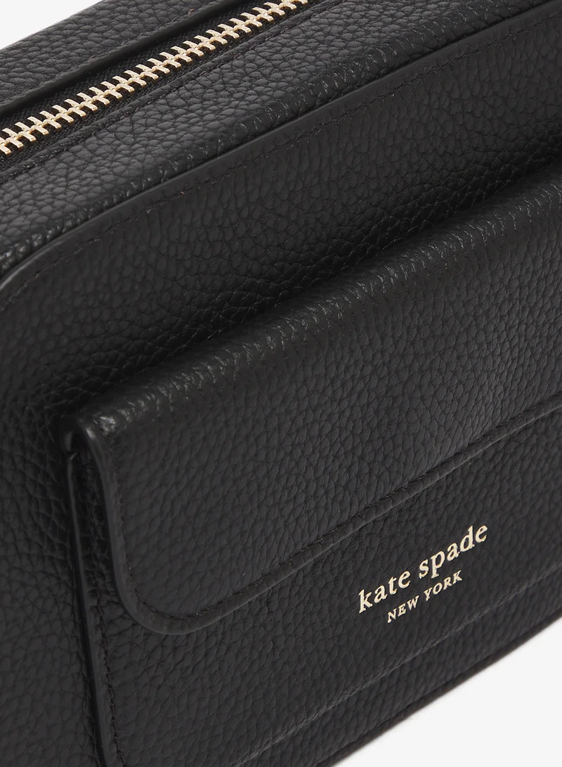 Kate Spade  Logo Detail Zip Through Crossbody for Women | Best Price UAE