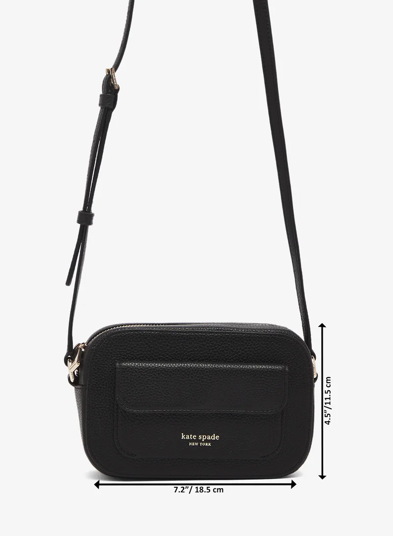Kate Spade  Logo Detail Zip Through Crossbody for Women | Best Price UAE