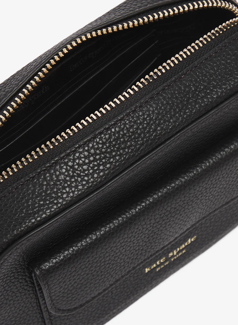 Kate Spade  Logo Detail Zip Through Crossbody for Women | Best Price UAE